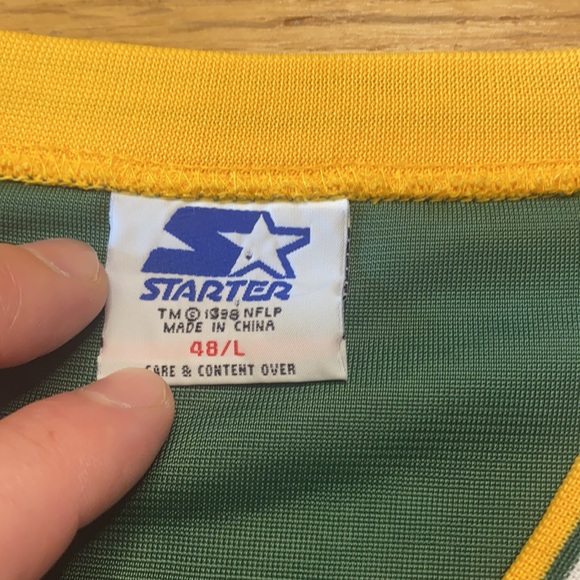 Green Bay Packers Dorsey Levens Starter 48/L! - Picture 7 of 10